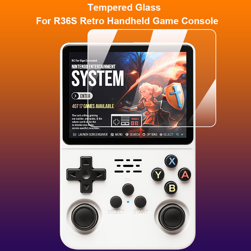 Retro Handheld Game Console R36S - Film de Protection d'écran pour Console