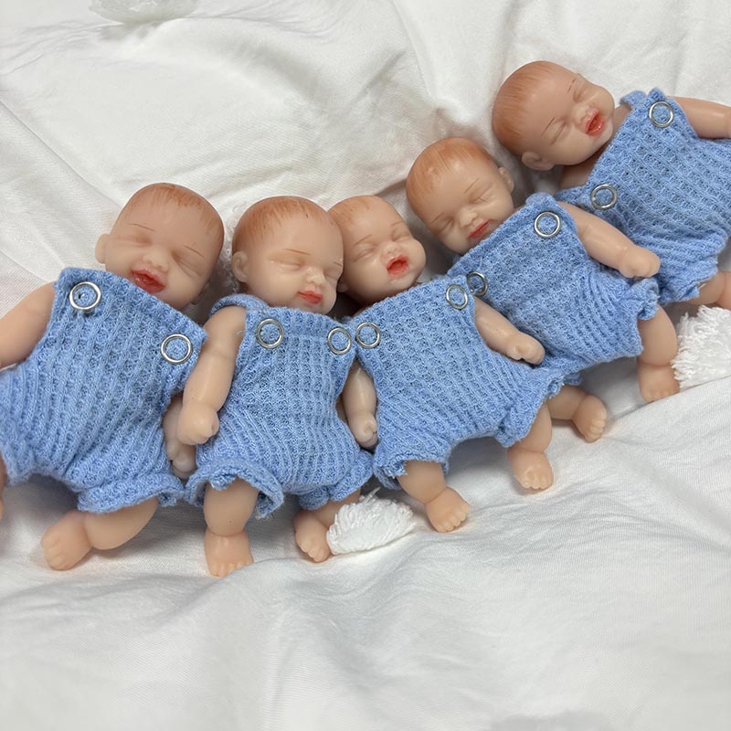 5 pièces/ensemble 4 pouces fai - Reborn Baby Doll Silicone Realistic avis et prix