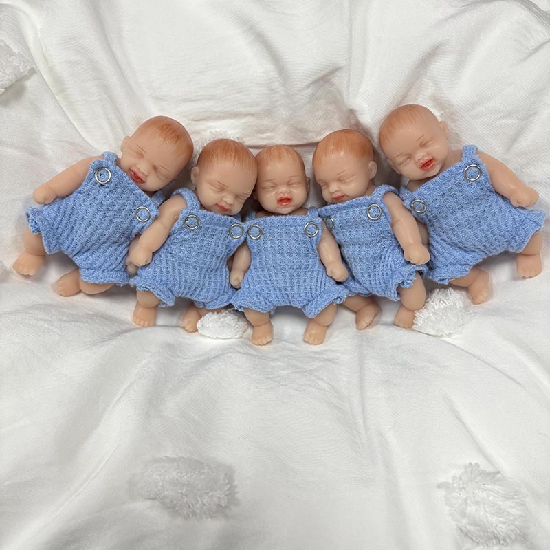 5 pièces/ensemble 4 pouces fai - Reborn Baby Doll Silicone Realistic avis et prix