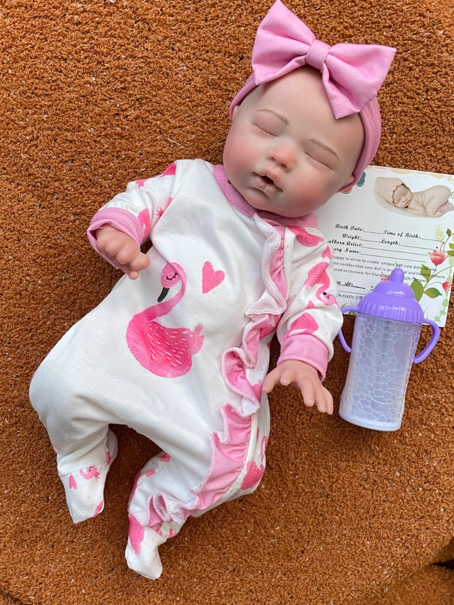 13.7 pouces 35 cm corps comple - Reborn Baby Doll Silicone Realistic avis et prix
