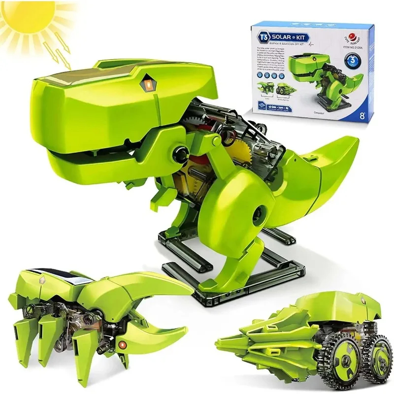 Kit robot solaire 3-en-1, joue - Stem Solar Robot Kit For Kids avis et prix